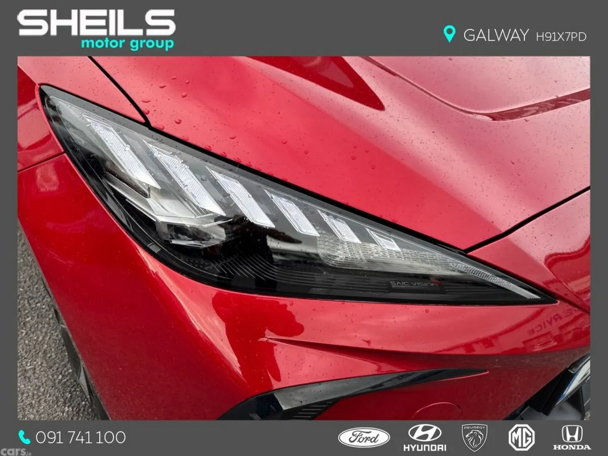 MG MG4 Hatchback, Electric, 2023, Red