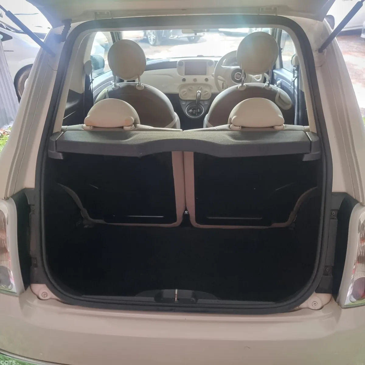 Fiat 500 Hatchback, Petrol, 2015, White