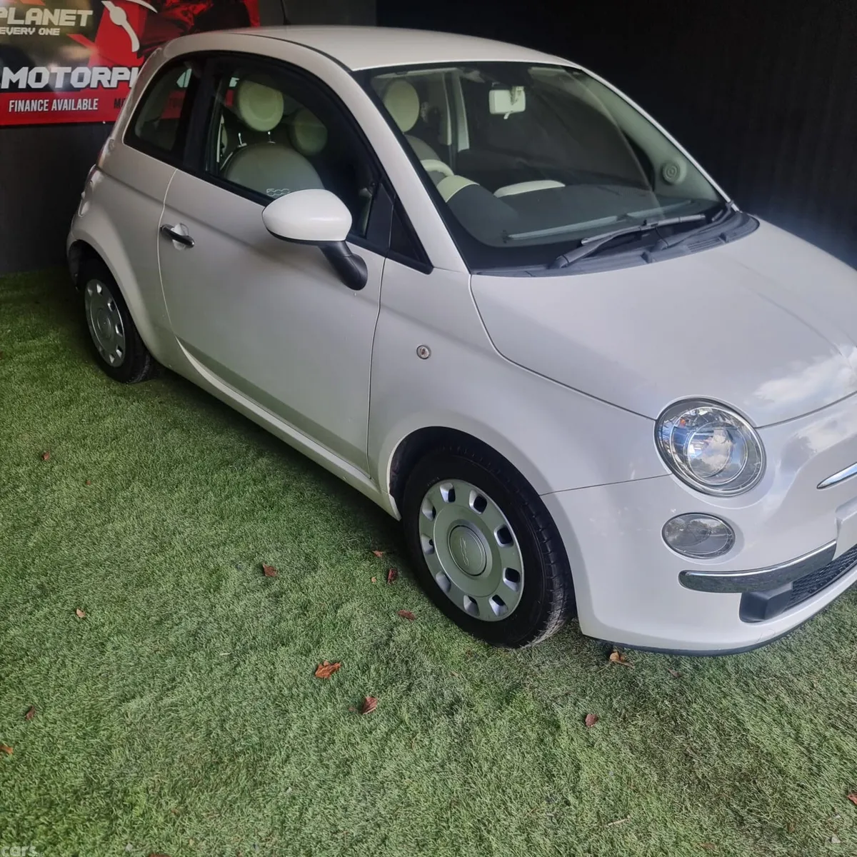 Fiat 500 Hatchback, Petrol, 2015, White