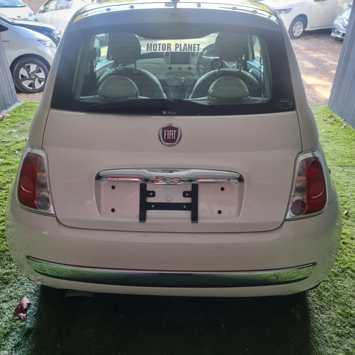Fiat 500 Hatchback, Petrol, 2015, White