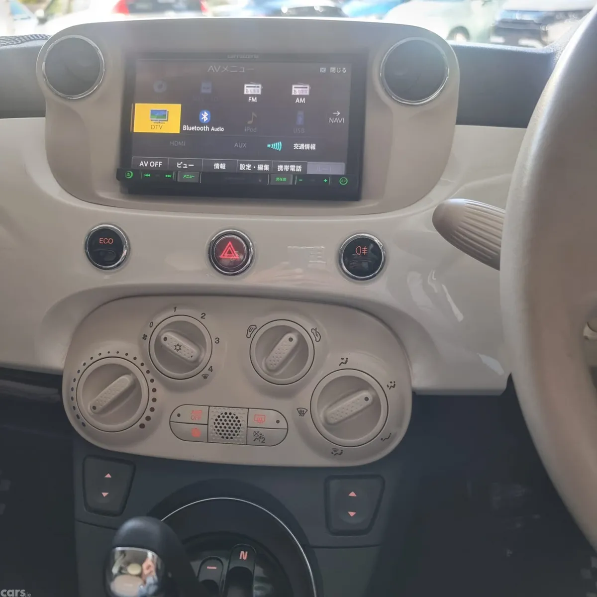 Fiat 500 Hatchback, Petrol, 2015, White