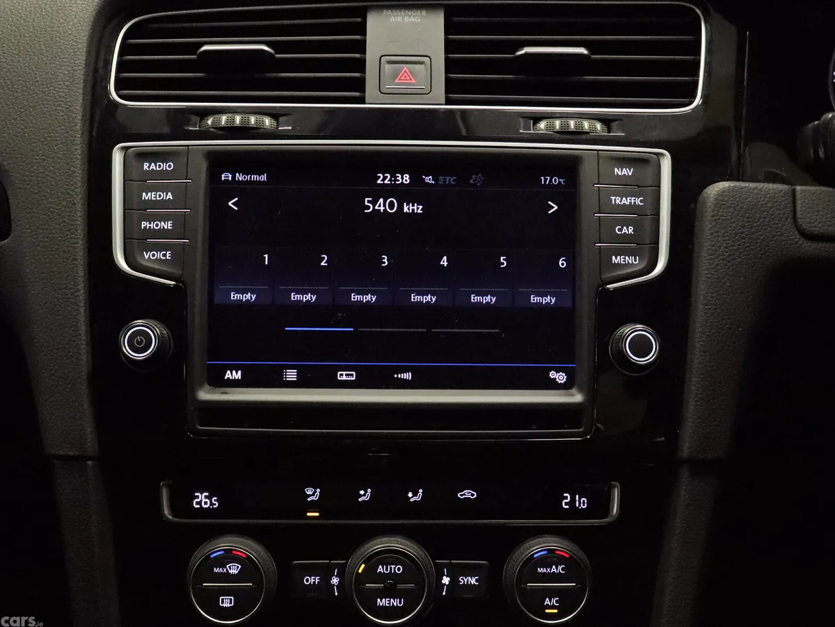 Volkswagen Golf Hatchback, Petrol, 2017, Gold