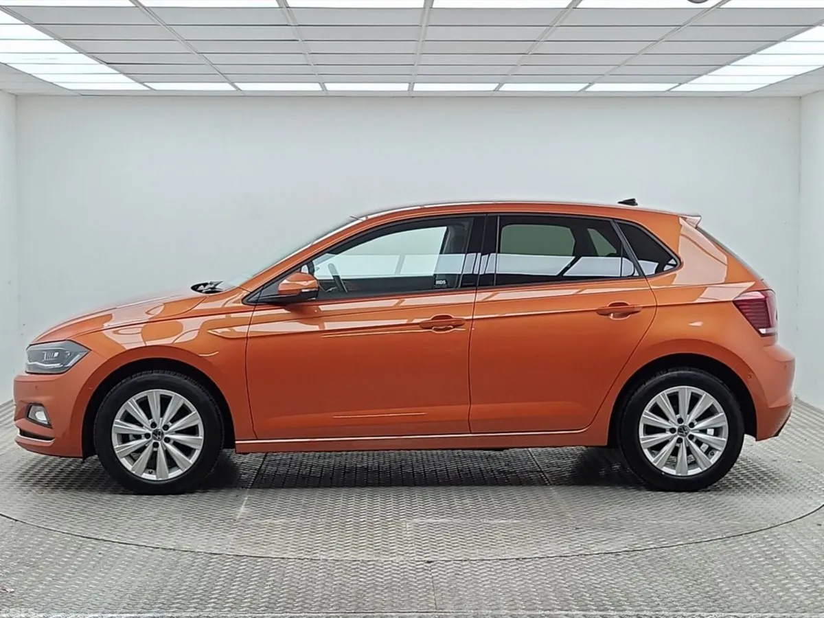 Volkswagen Polo Hatchback, Petrol, 2021, Orange