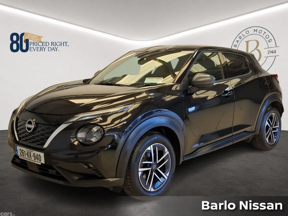 Nissan Juke SUV, Petrol Hybrid, 2026, Black
