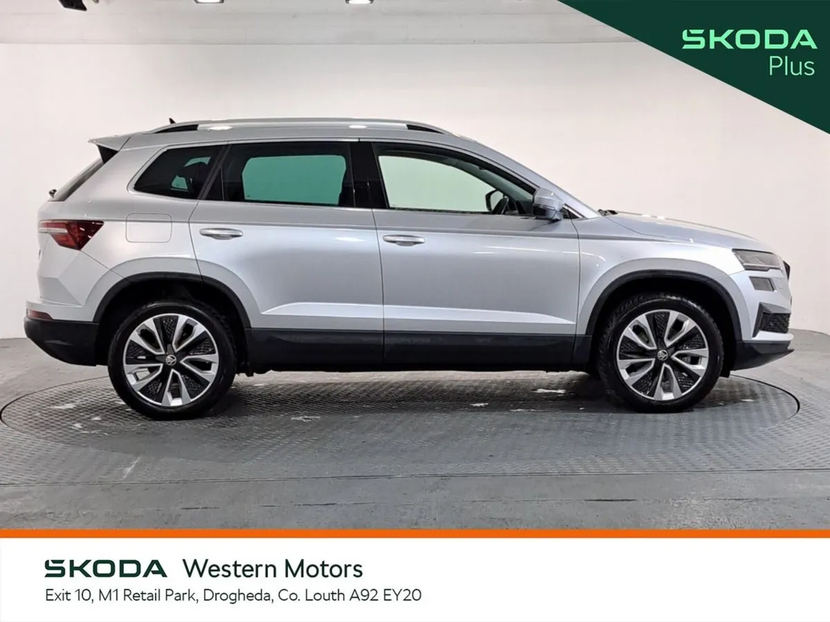 Skoda Karoq SUV, Petrol, 2024, Silver
