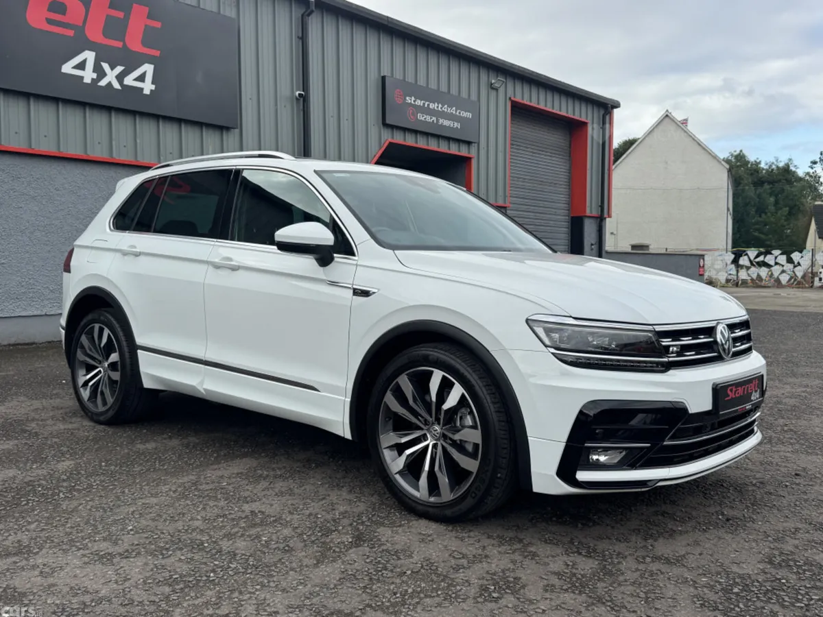 Volkswagen Tiguan SUV, Diesel, 2018, White