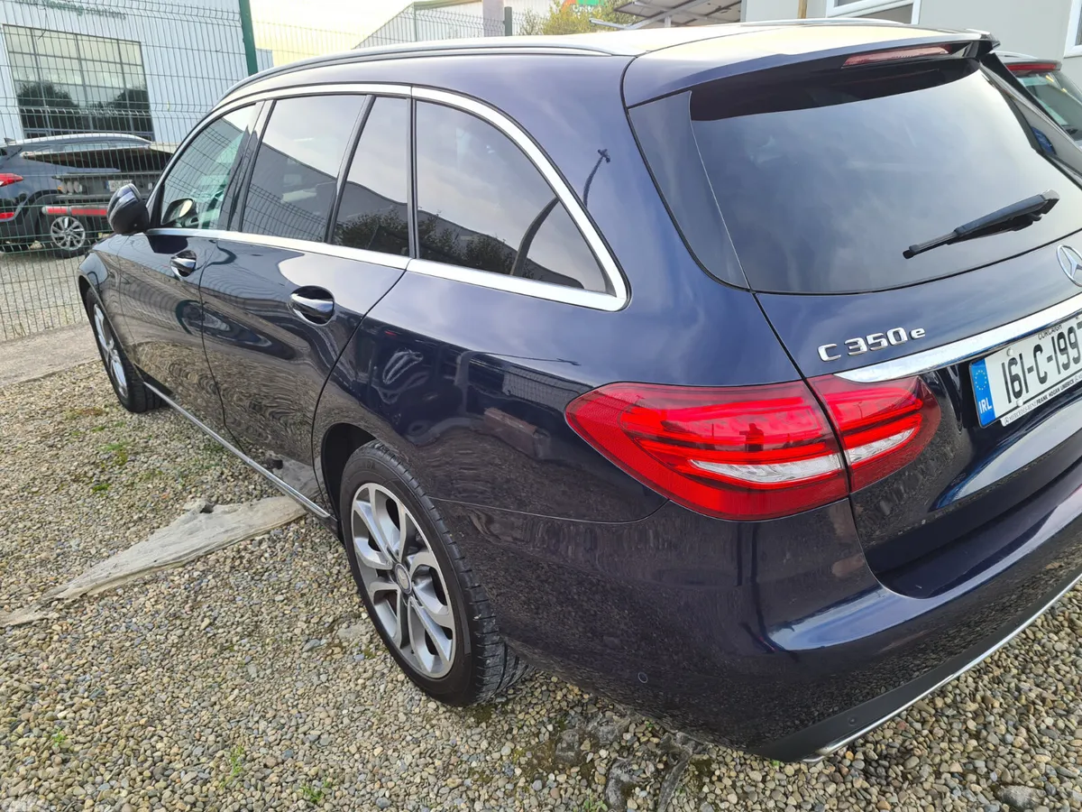 Mercedes-Benz C-Class Estate, Petrol Plug-in Hybrid, 2016, Blue