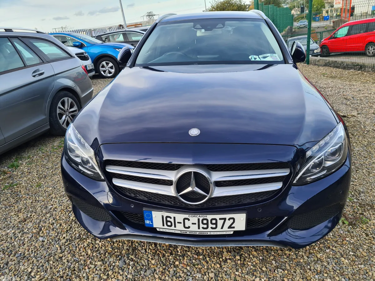 Mercedes-Benz C-Class Estate, Petrol Plug-in Hybrid, 2016, Blue