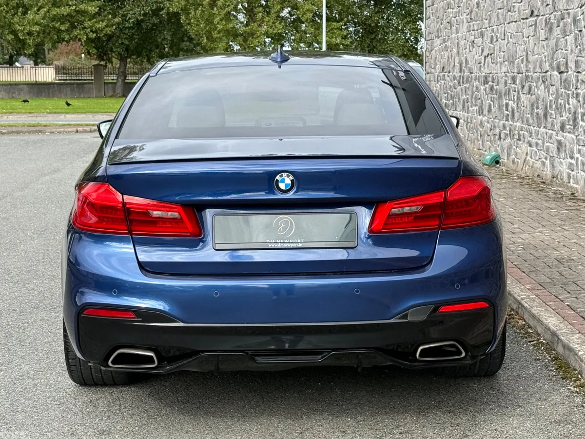 BMW 5-Series Saloon, Diesel, 2017, Blue