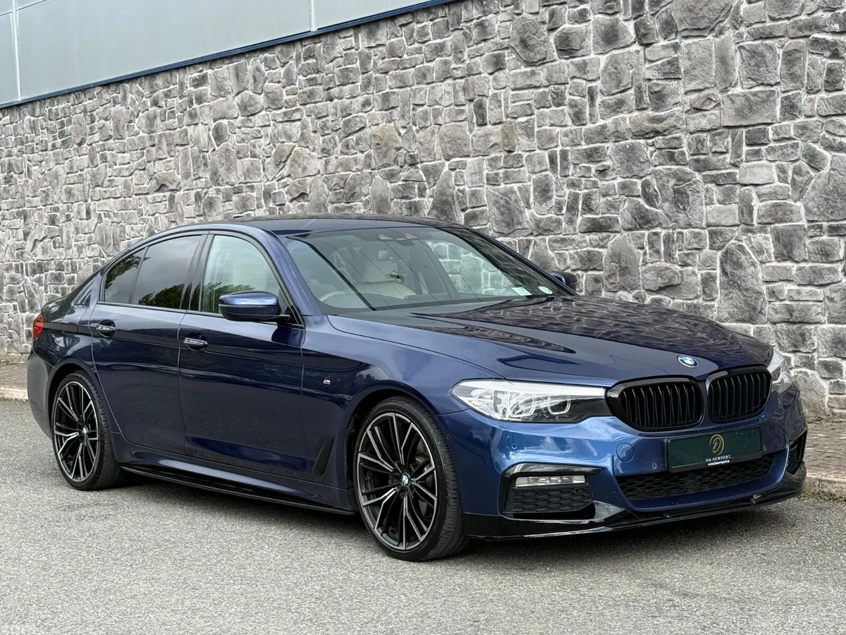 BMW 5-Series Saloon, Diesel, 2017, Blue