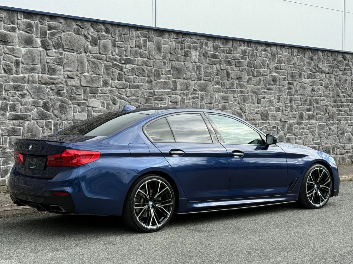 BMW 5-Series Saloon, Diesel, 2017, Blue