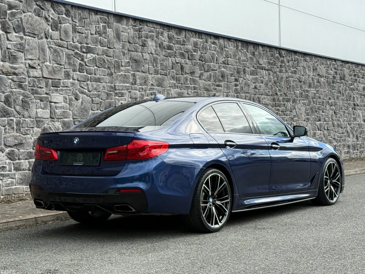 BMW 5-Series Saloon, Diesel, 2017, Blue