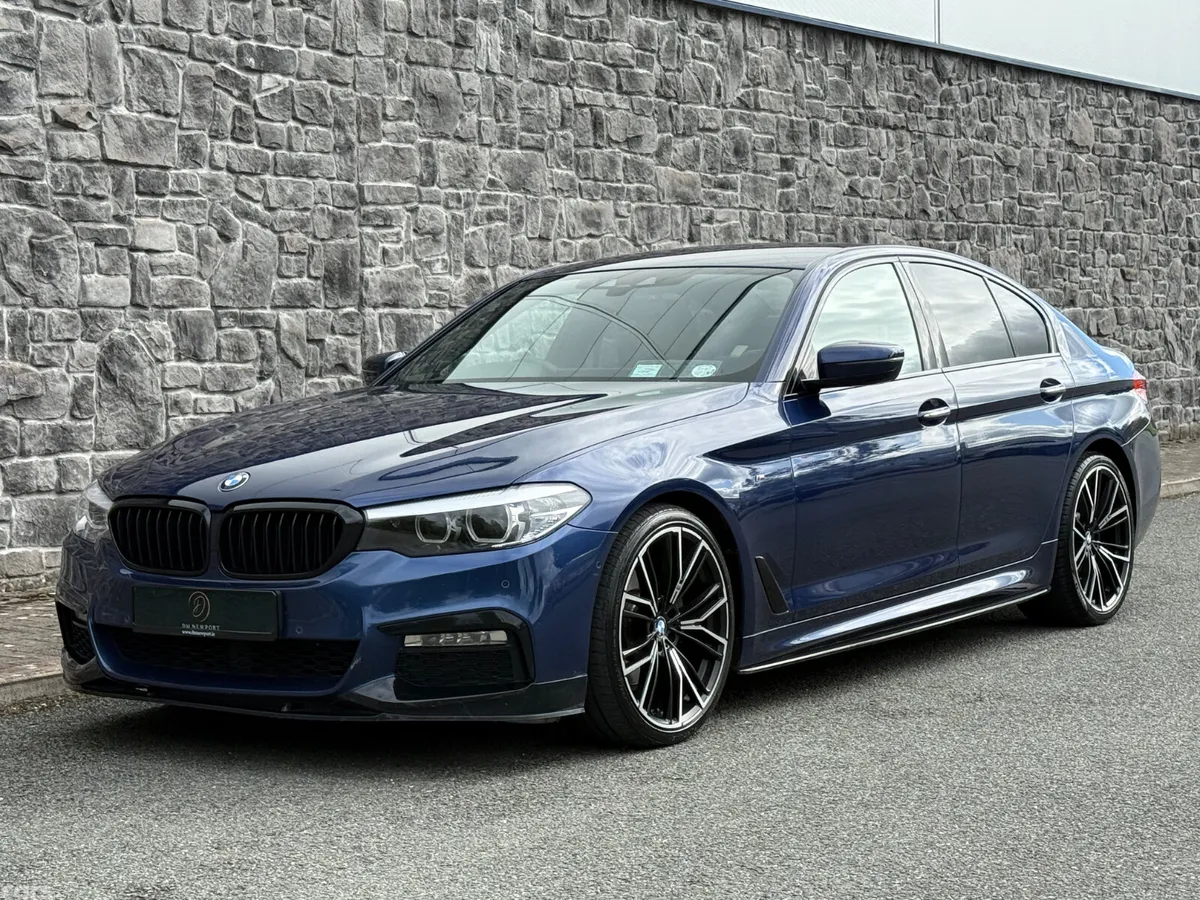 BMW 5-Series Saloon, Diesel, 2017, Blue