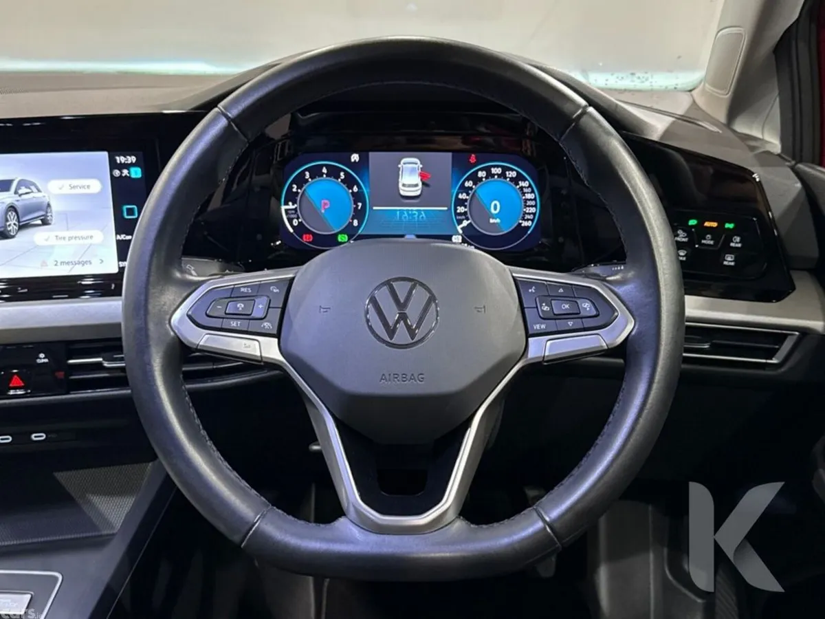 Volkswagen Golf Hatchback, Petrol, 2023, Red