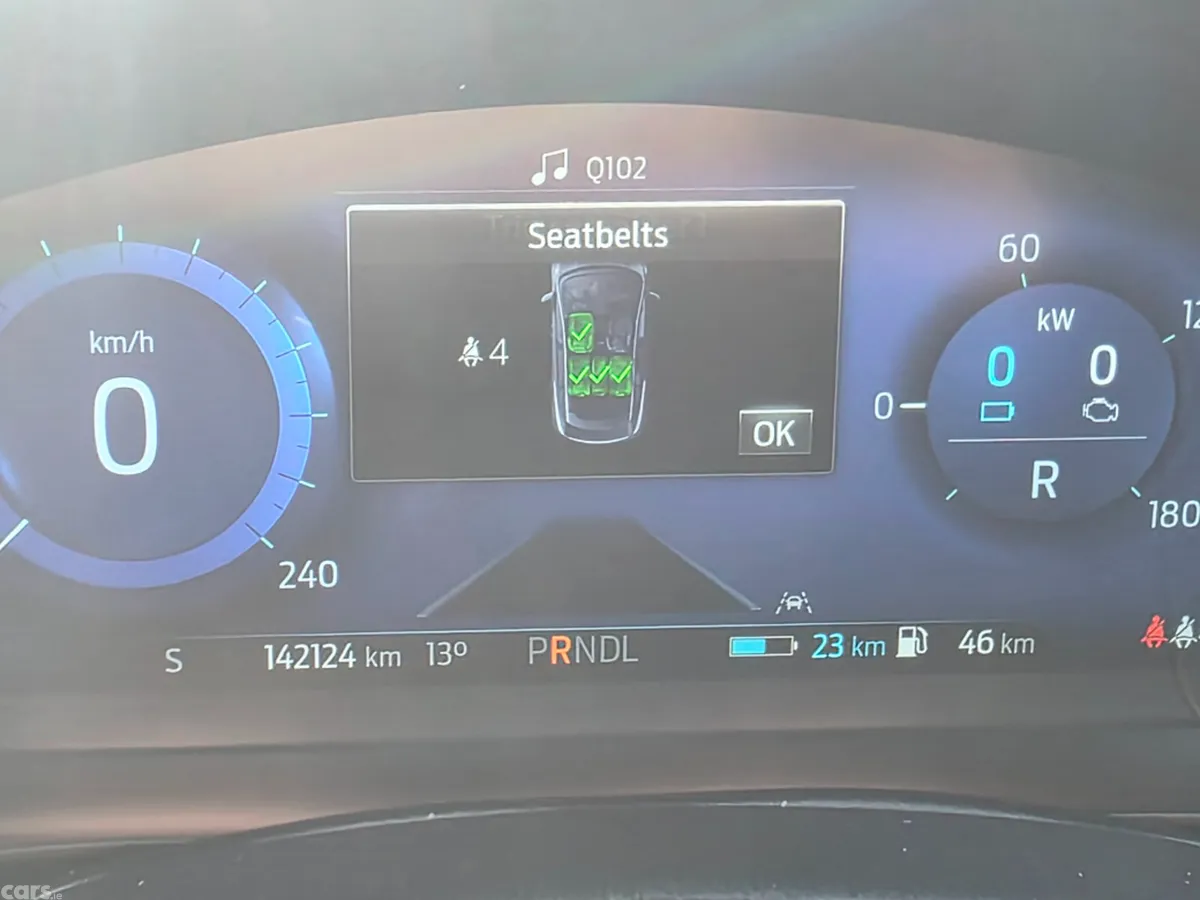 Ford Kuga MPV, Petrol Plug-in Hybrid, 2020, Red