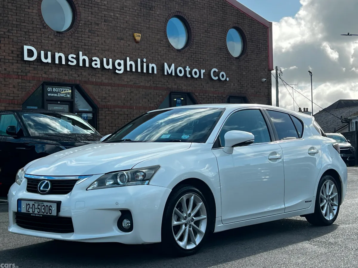 Lexus CT Hatchback, Petrol Hybrid, 2012, White