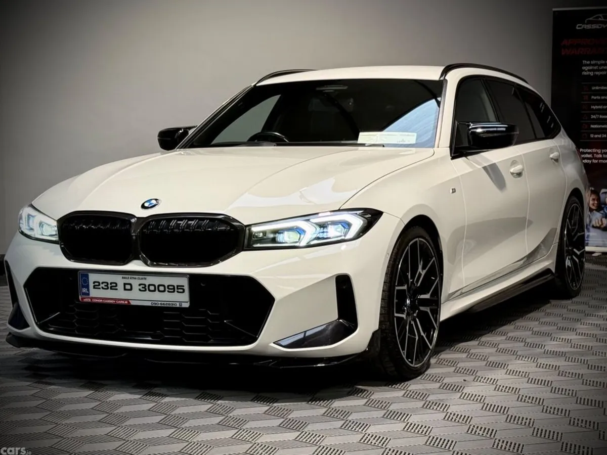 BMW 3-Series Estate, Diesel, 2023, White