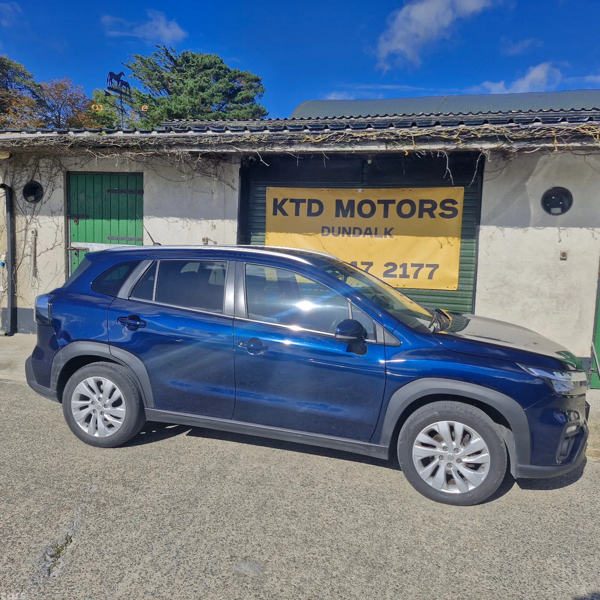 Suzuki S-CROSS SUV, Petrol Hybrid, 2023, Blue