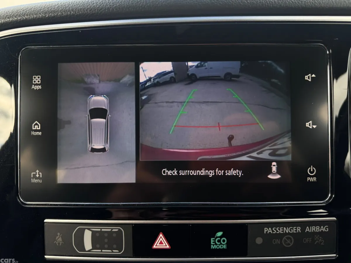Mitsubishi Outlander SUV, Petrol Plug-in Hybrid, 2019, Red
