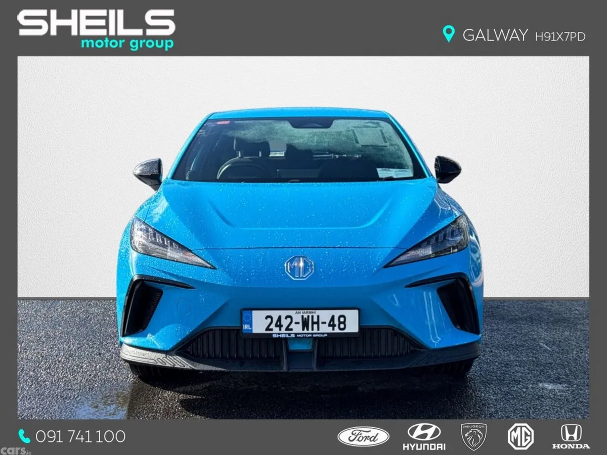 MG MG4 Hatchback, Electric, 2024, Blue