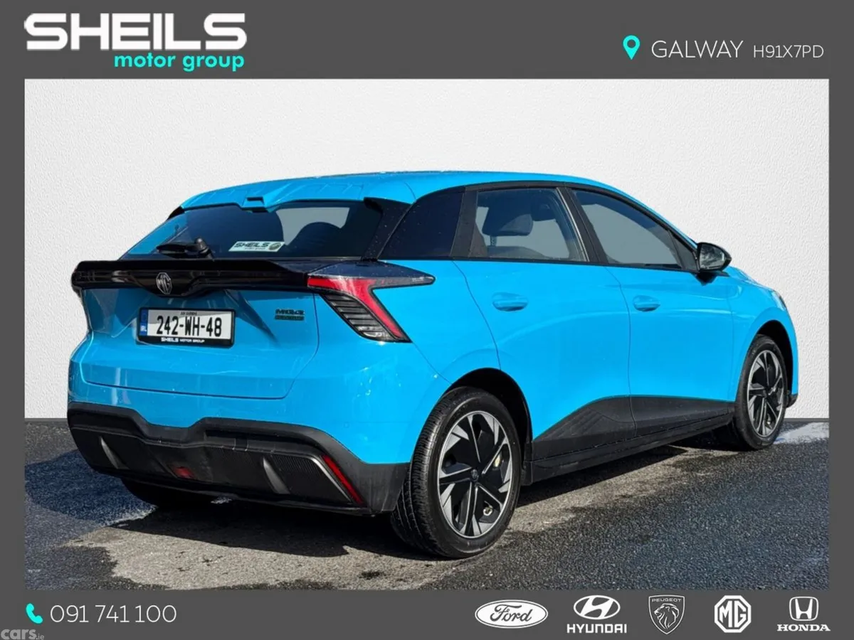 MG MG4 Hatchback, Electric, 2024, Blue