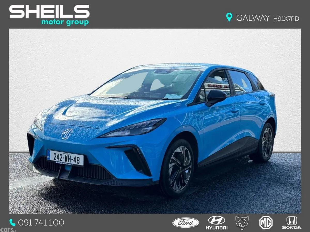 MG MG4 Hatchback, Electric, 2024, Blue