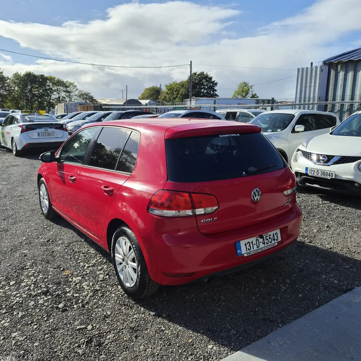 Volkswagen Golf Hatchback, Petrol, 2013, Red
