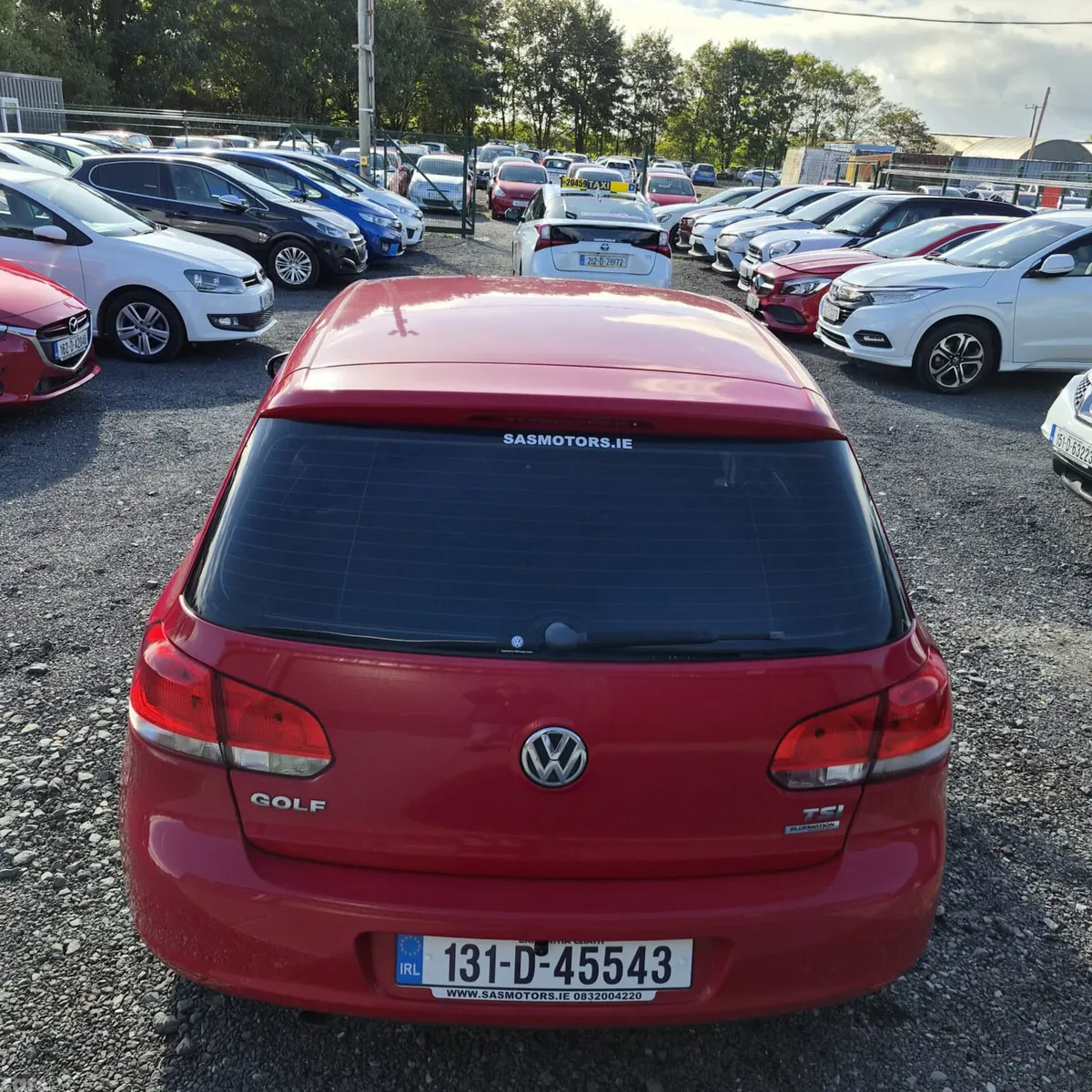 Volkswagen Golf Hatchback, Petrol, 2013, Red