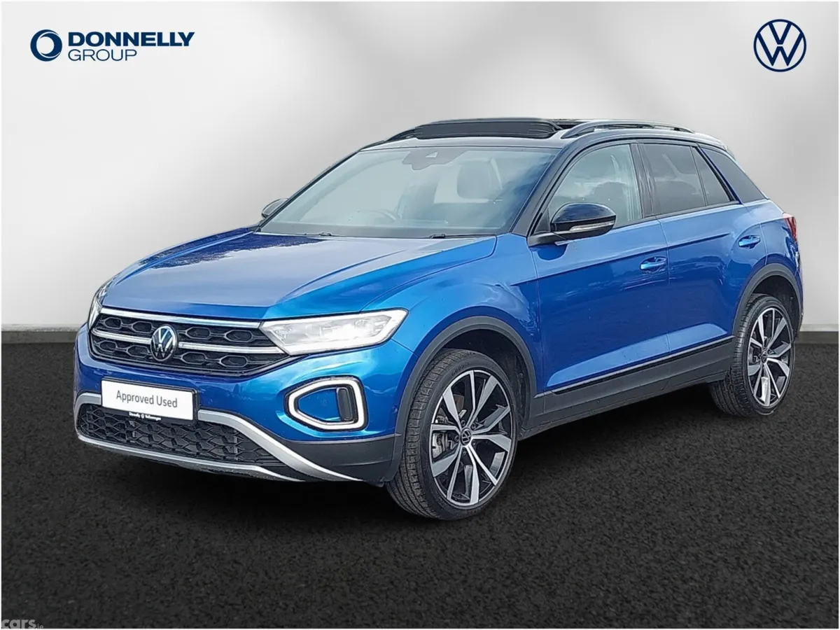 Volkswagen T-Roc Hatchback, Petrol, 2026, Blue