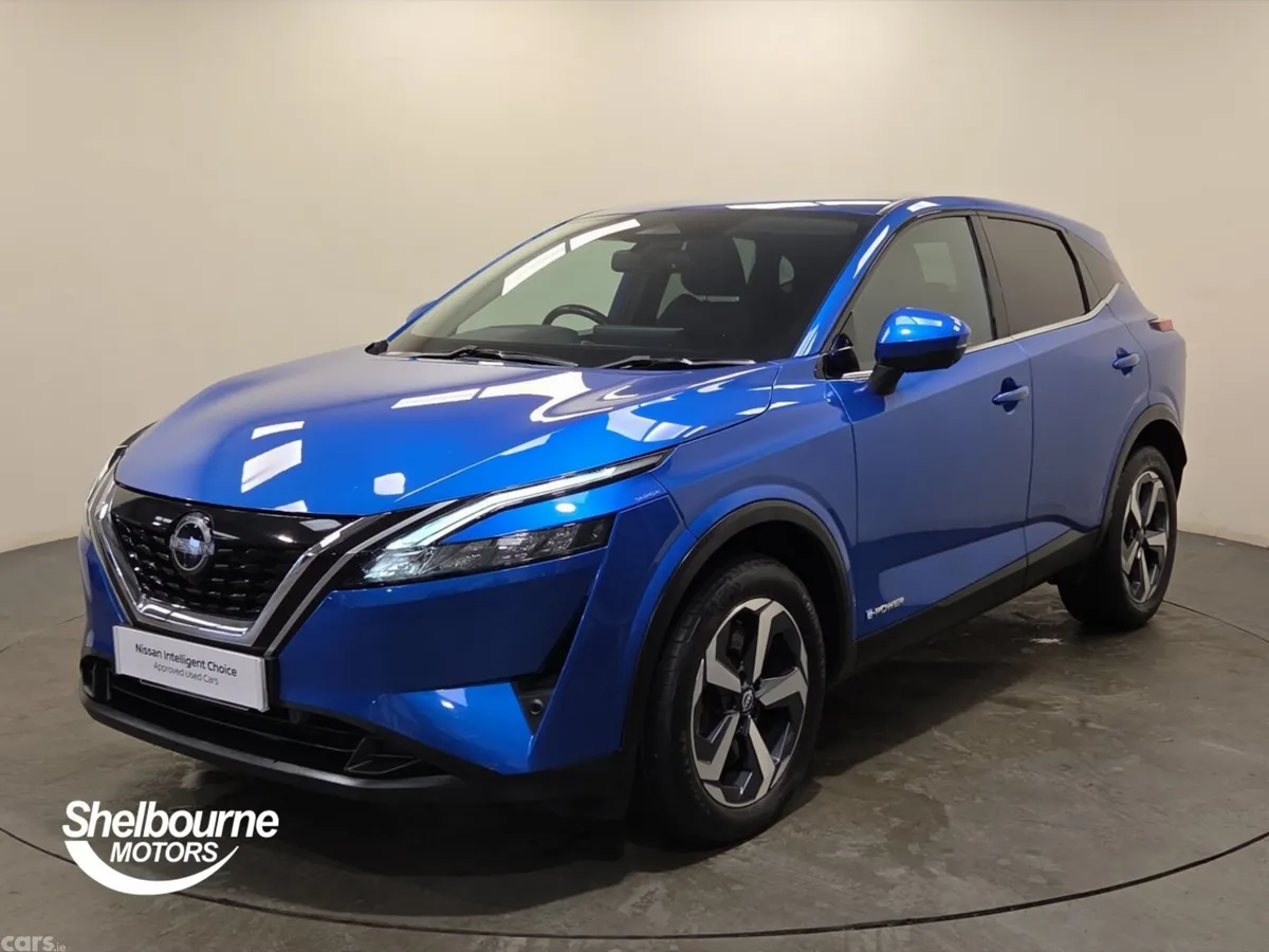 Nissan Qashqai Hatchback, Petrol Hybrid, 2022, Blue