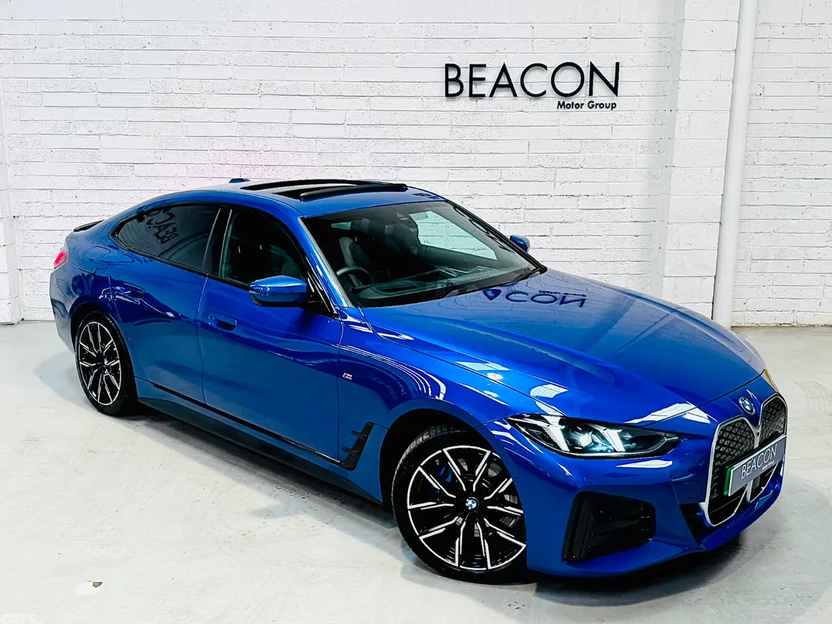 BMW i4 Coupe, Electric, 2025, Blue
