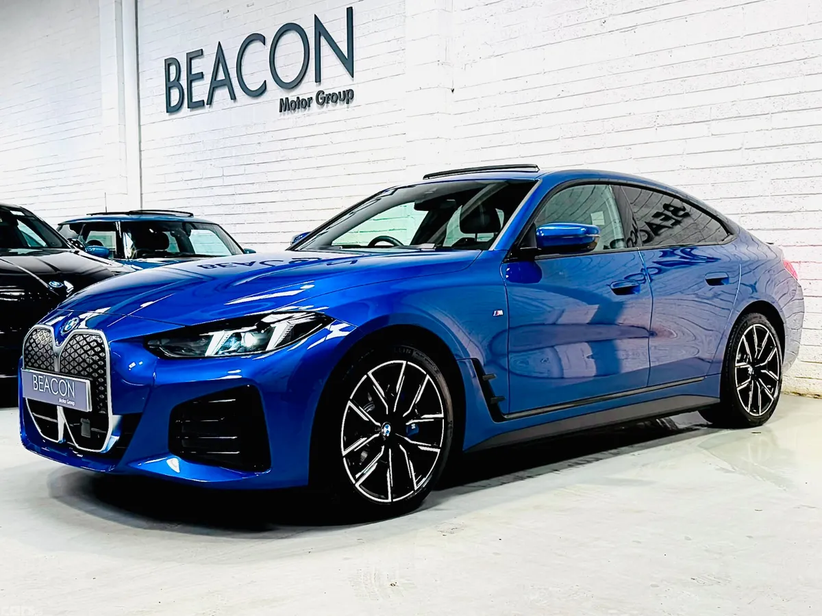 BMW i4 Coupe, Electric, 2025, Blue