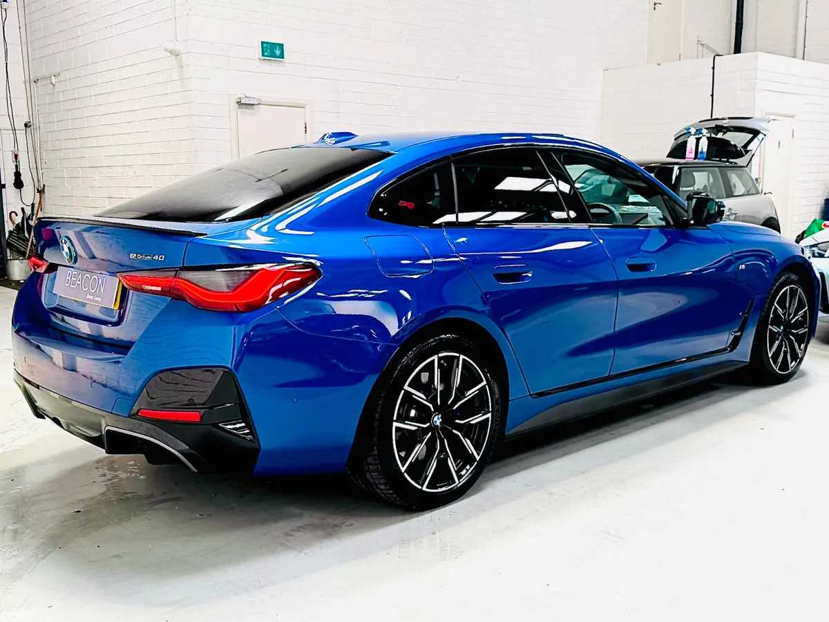 BMW i4 Coupe, Electric, 2025, Blue