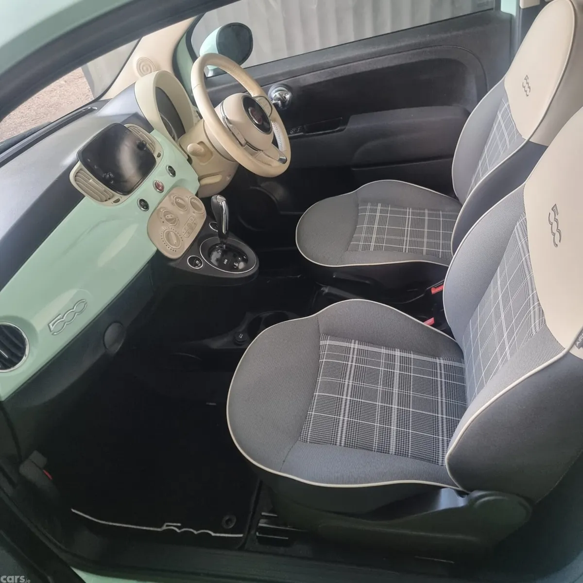 Fiat 500 Hatchback, Petrol, 2019, Green