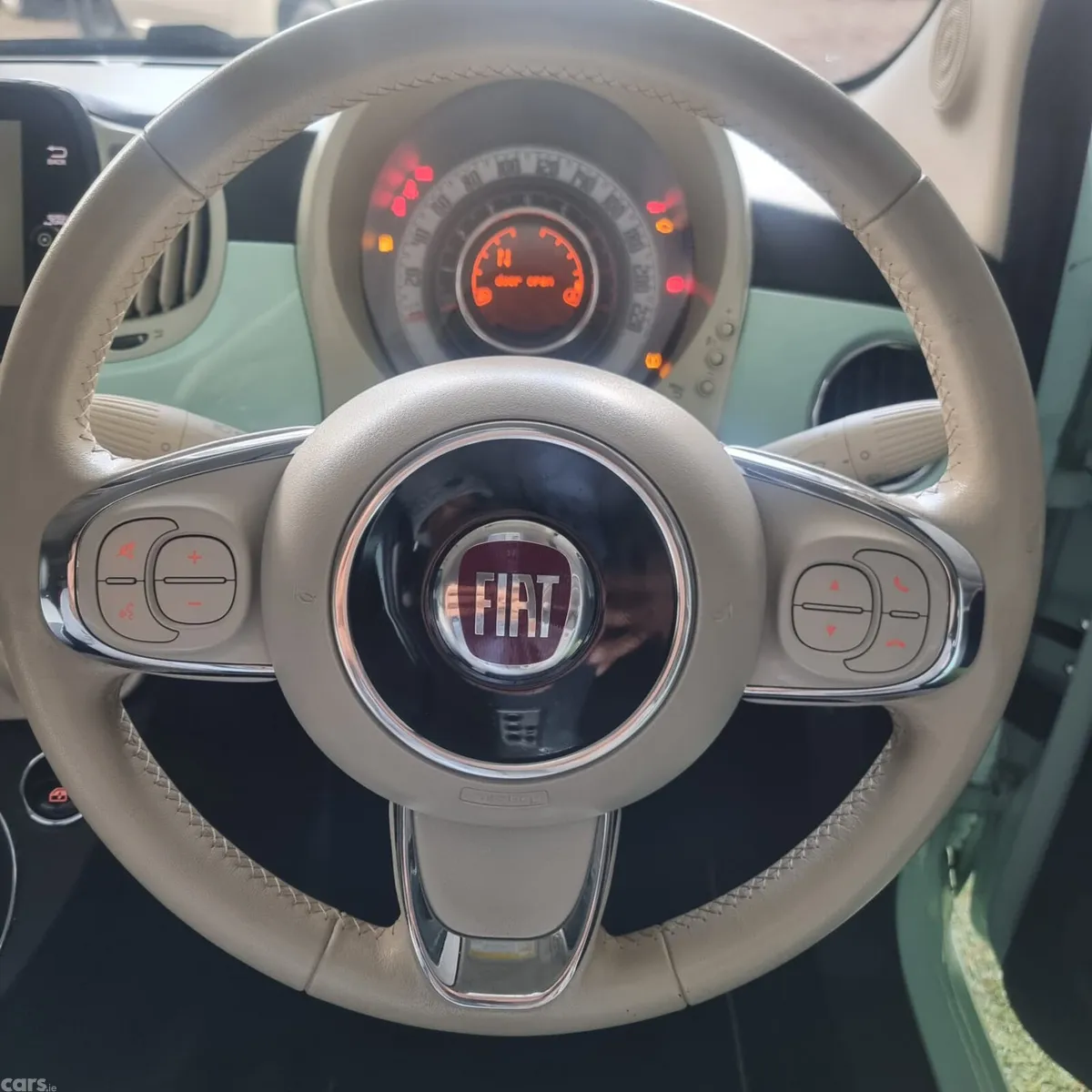 Fiat 500 Hatchback, Petrol, 2019, Green