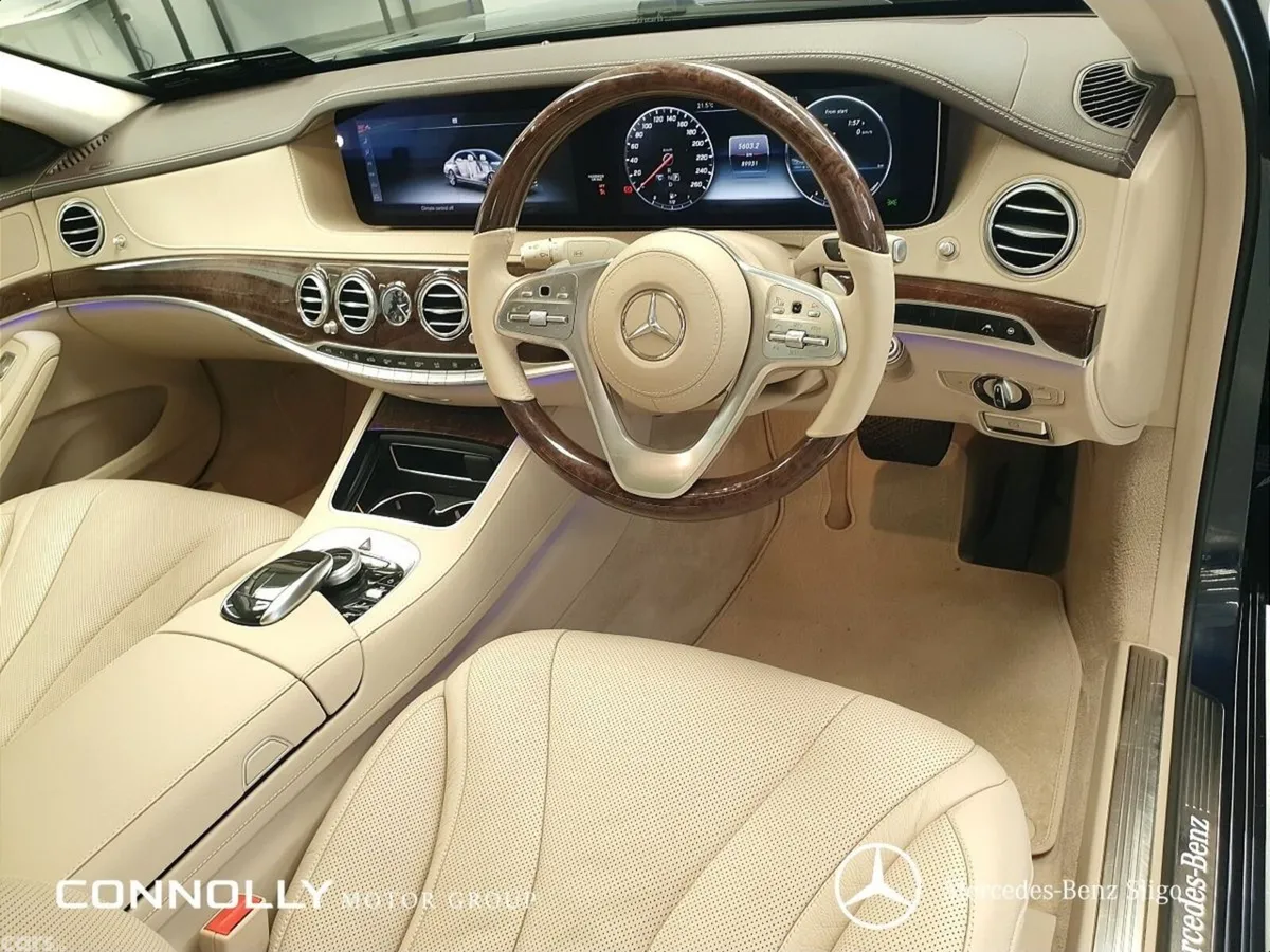 Mercedes-Benz S-Class Saloon, Diesel, 2018, Blue