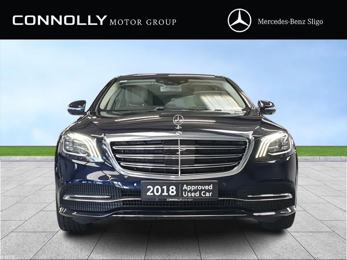 Mercedes-Benz S-Class Saloon, Diesel, 2018, Blue