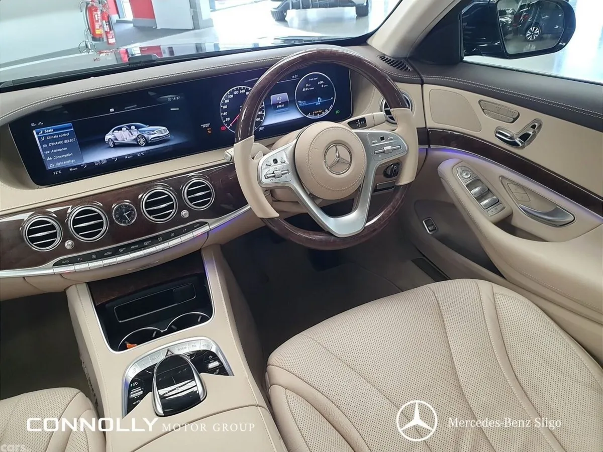 Mercedes-Benz S-Class Saloon, Diesel, 2018, Blue