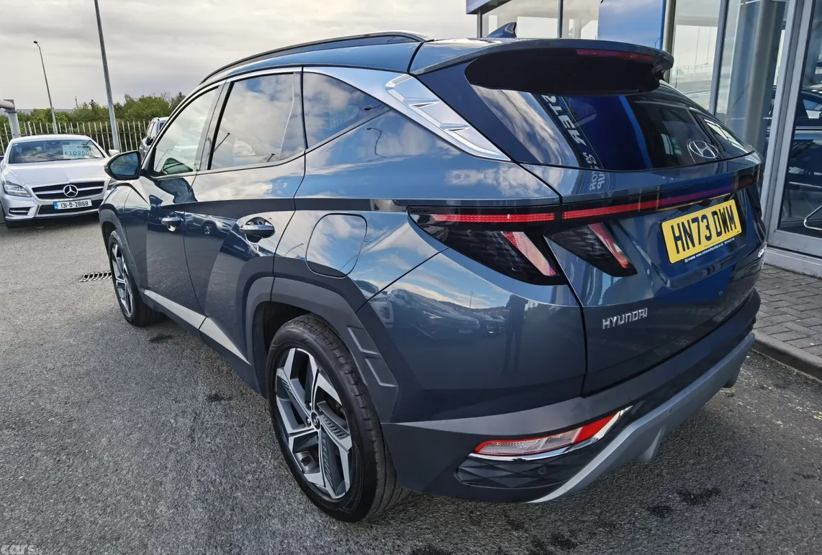 Hyundai Tucson SUV, Petrol Plug-in Hybrid, 2023, Blue