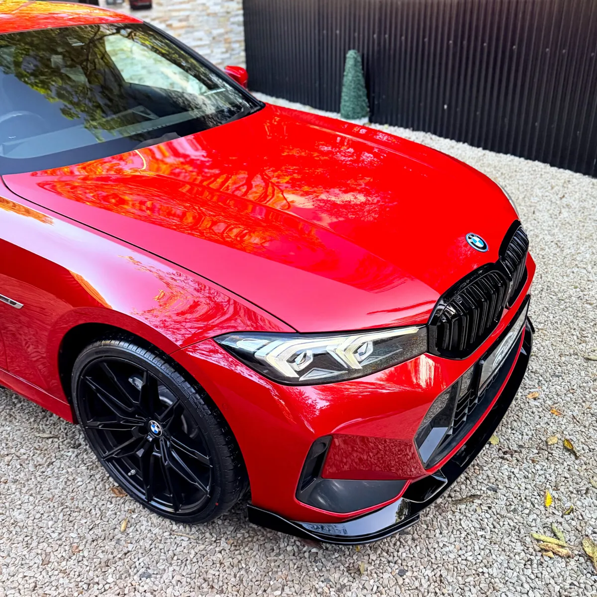 BMW 3-Series Saloon, Petrol Plug-in Hybrid, 2023, Red