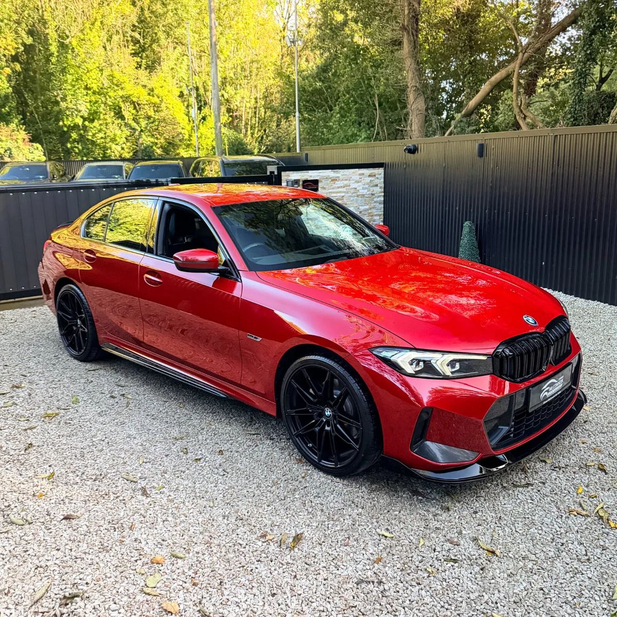 BMW 3-Series Saloon, Petrol Plug-in Hybrid, 2023, Red
