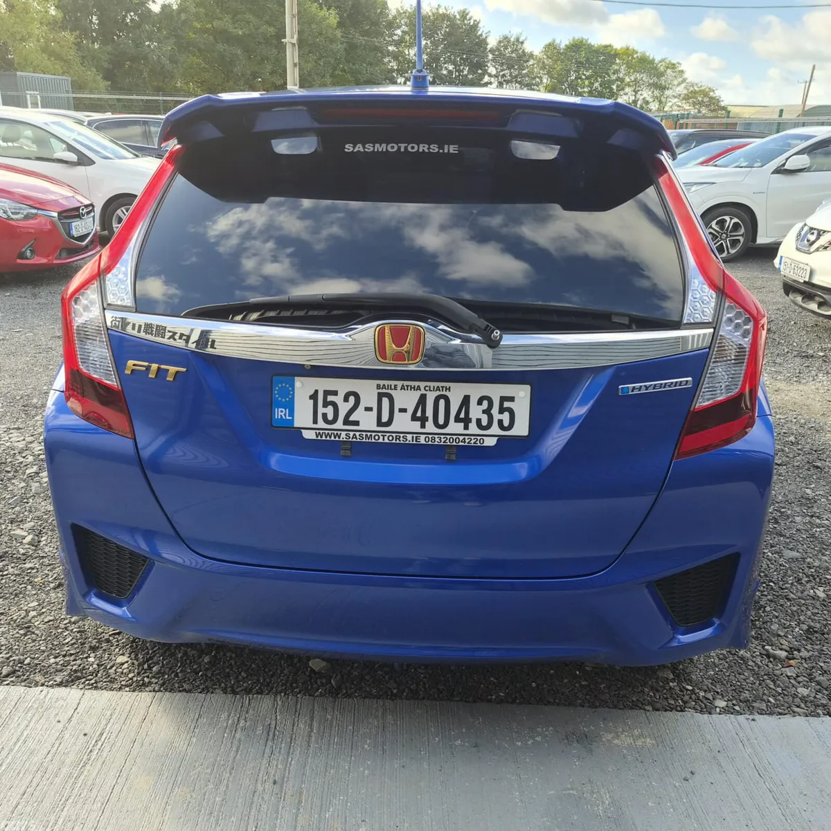 Honda Fit Hatchback, Petrol Hybrid, 2015, Blue