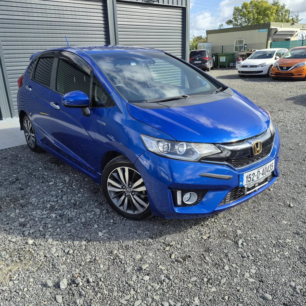 Honda Fit Hatchback, Petrol Hybrid, 2015, Blue