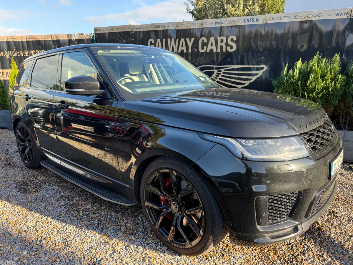 Land Rover Range Rover Sport SUV, Petrol Plug-in Hybrid, 2020, Black