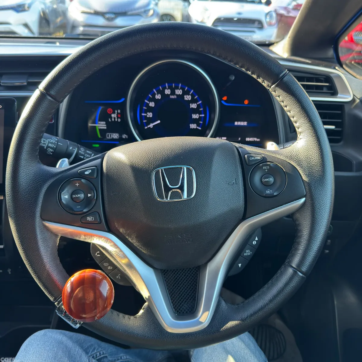 Honda Fit Hatchback, Petrol Hybrid, 2015, Blue