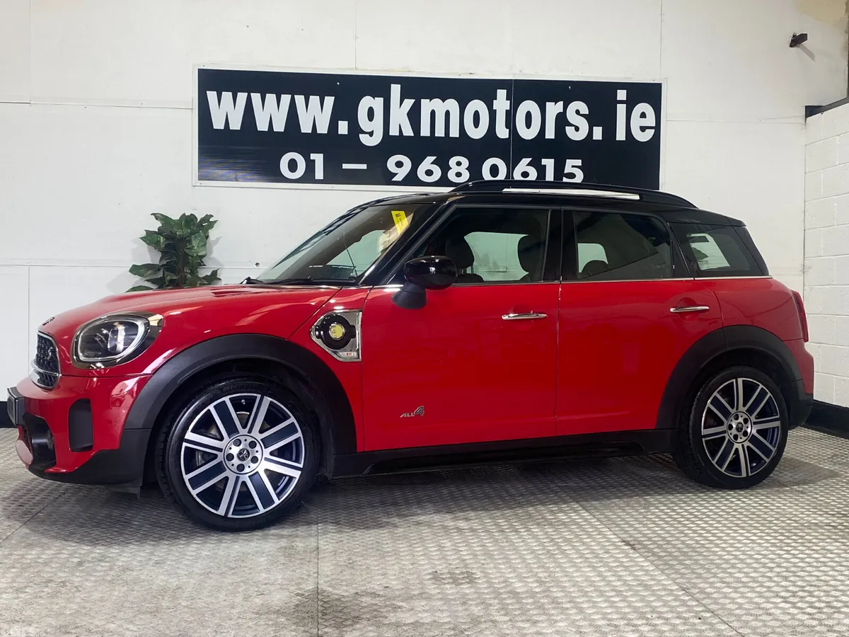 Mini Countryman Hatchback, Petrol Plug-in Hybrid, 2023, Red