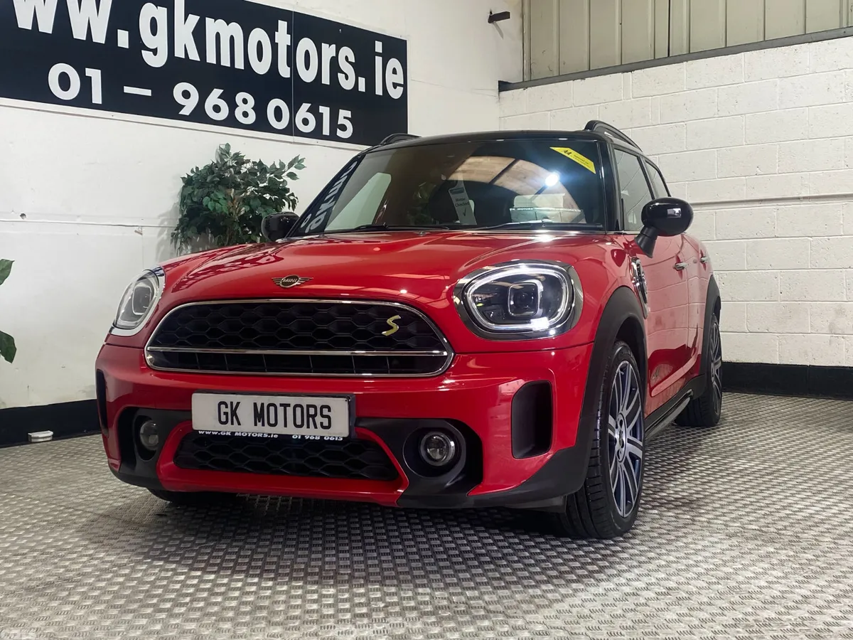 Mini Countryman Hatchback, Petrol Plug-in Hybrid, 2023, Red