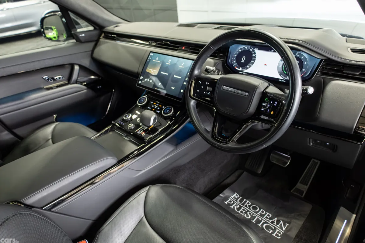 Land Rover Range Rover Sport SUV, Petrol Plug-in Hybrid, 2023, Black