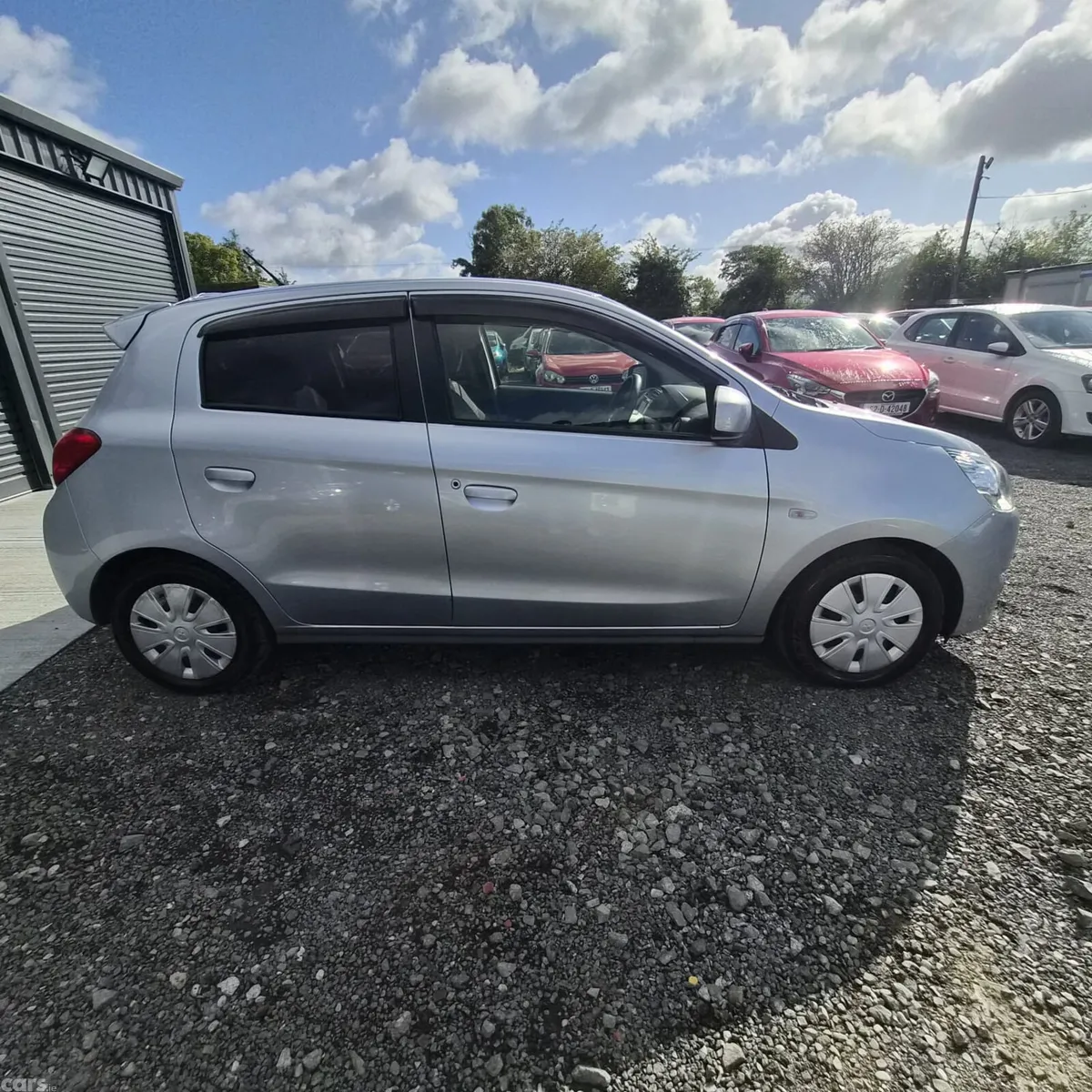 Mitsubishi Mirage Hatchback, Petrol, 2015, Silver