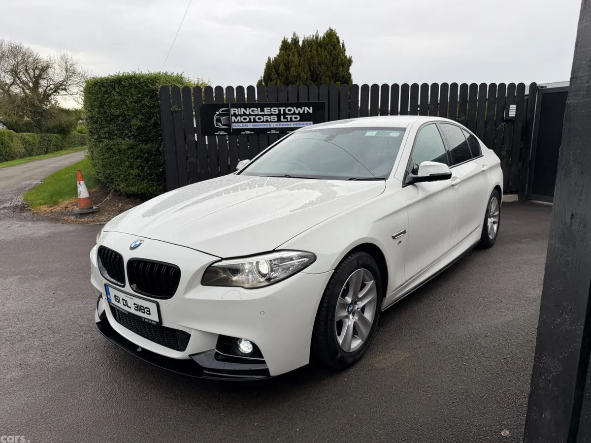 BMW 5-Series Saloon, Diesel, 2016, White